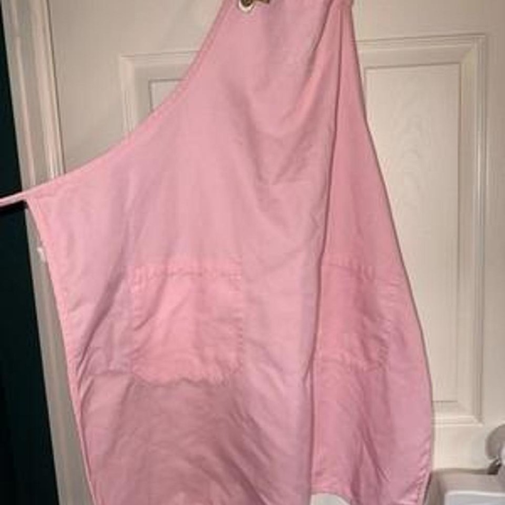 Starbucks Pink La Boulange Apron With Pins - Picture 2 of 3